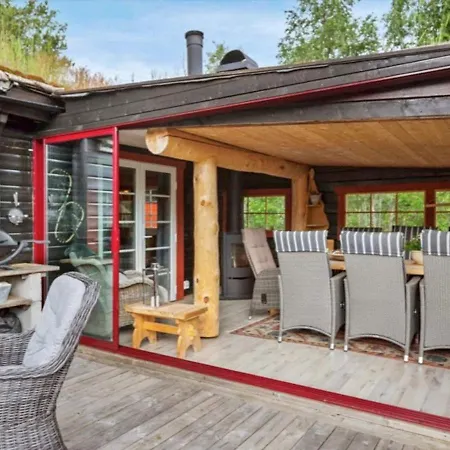 8 Person In Lesjaskog Ferienhaus